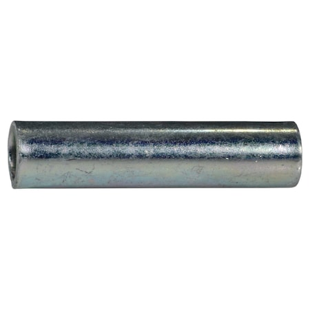 Round Spacer, Zinc Steel, 40 Mm Overall Lg, 6 Mm Inside Dia